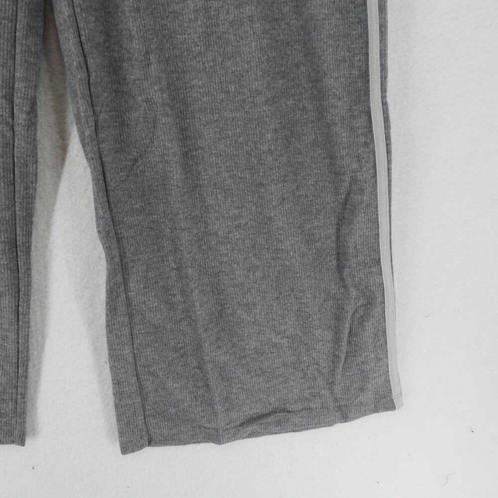 NEW Halara Women's XL Ribbed High Waisted Tummy Control Wide Leg Pants Gray - Picture 5 of 10